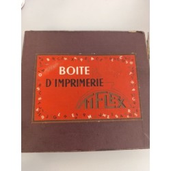 ensemble boite d'imprimerie...