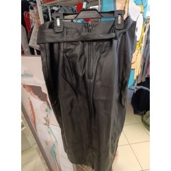 jupe mi longue droite simili cuir neuve taille 40 eu