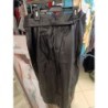 jupe mi longue droite simili cuir neuve taille 40 eu