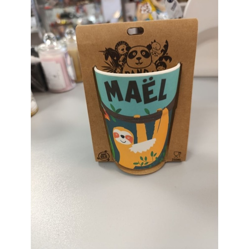 gobelet neuf panda team Maël neuf