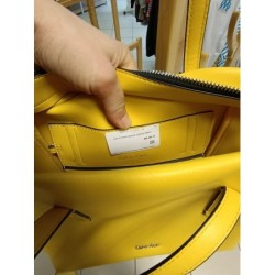 sac à main jaune calvin klein