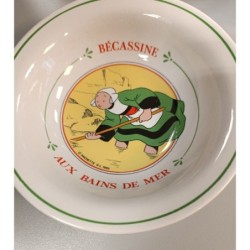 assiette creuse Bécassine...