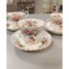 tasse + soucoupe royal Albert moss rose