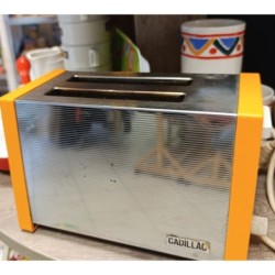 grille pain vintage orange...