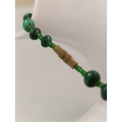 collier en malachite