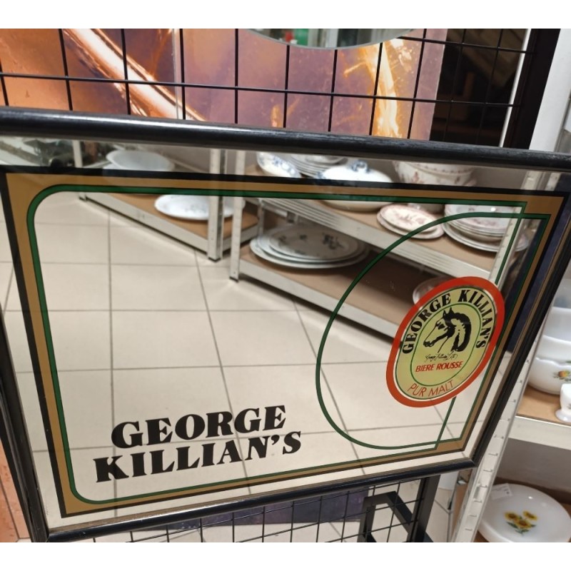 miroir publicitaire type bistrot bière george killians
