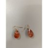 boucles d'oreilles en pierre de soleil (feldspath)