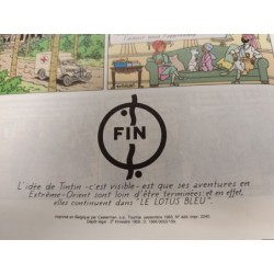 BD Tintin les cigares du pharaon 