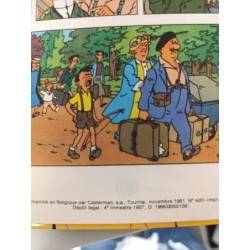 BD Tintin l'affaire tournesol casterman  1981