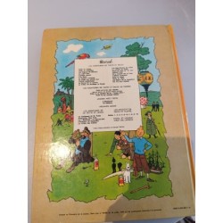 BD Tintin le trésor de rackham le rouge 1966 