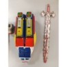 robot daltanius  + vaisseau+ épée vitage Bandai années 80