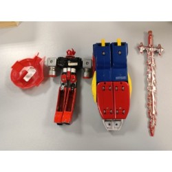 robot daltanius  + vaisseau+ épée vitage Bandai années 80