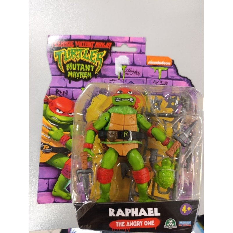 figurine sous blister raphael tortue ninja