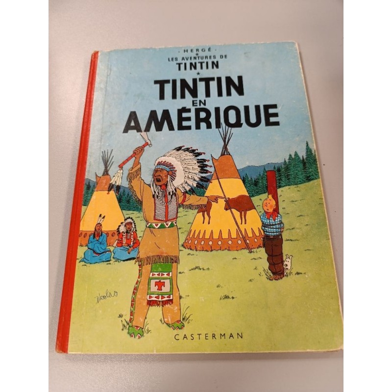 BD tintin en Amérique 1947