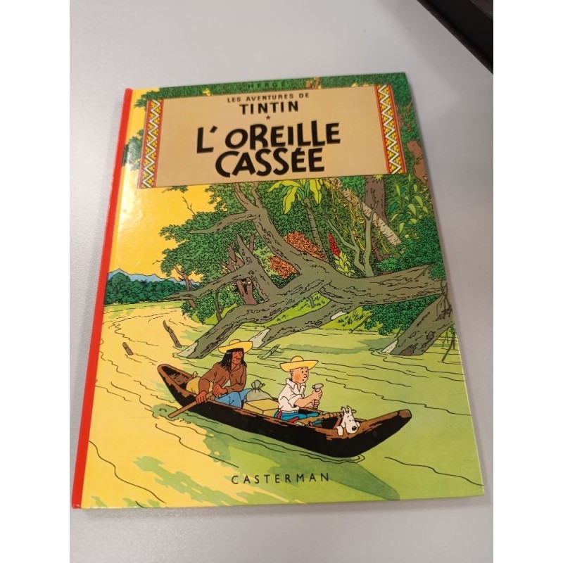 BD tintin l'oreille cassée