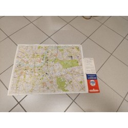 plan vintage dela ville de Londres 