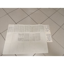 plan vintage dela ville de Londres 