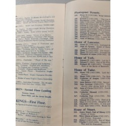 exhibition programm Madame Tussauds vintage