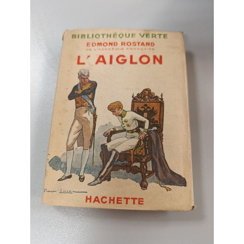 livre ancien bibliothèque verte L'aiglon edmond rostand 1939