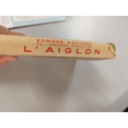 livre ancien bibliothèque verte L'aiglon edmond rostand 1939