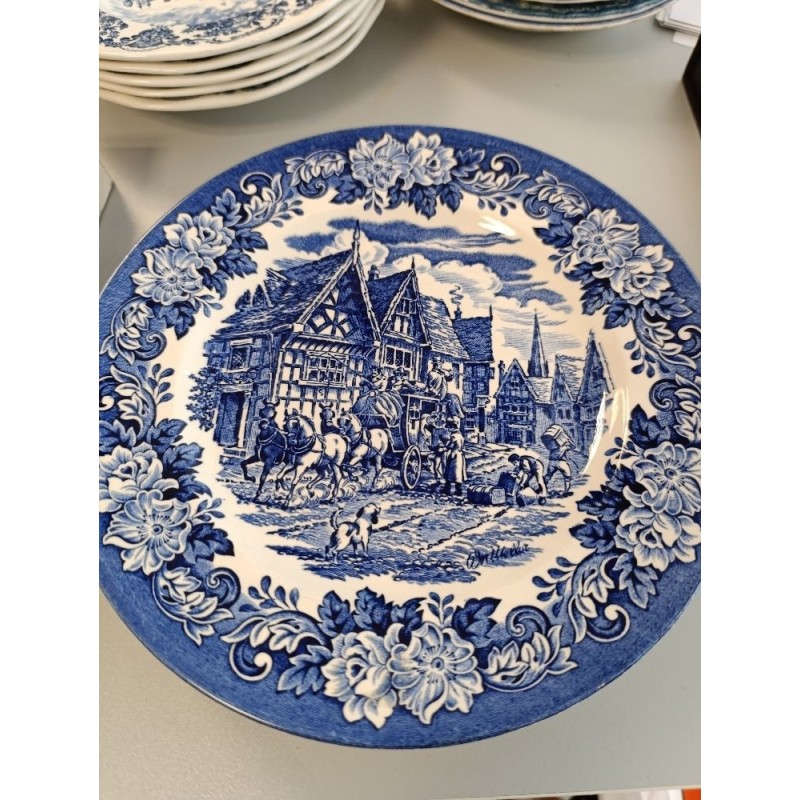 assiette de collection anglaise Dickens series 
