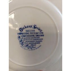 assiette de collection anglaise Dickens series 