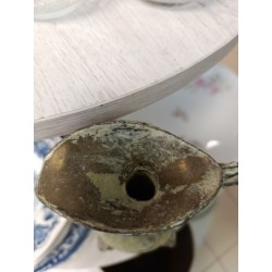 aiguière vintage patinée décor de chérubins