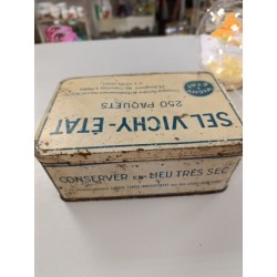 grande boite vintage sel de vichy 