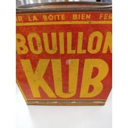 grande boite bouillon kub vintage avec son couvercle