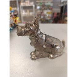 tirelire en régule fox terrier années 30