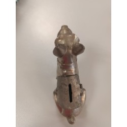 tirelire en régule fox terrier années 30