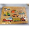 puzzle fisher price vintage véhicules