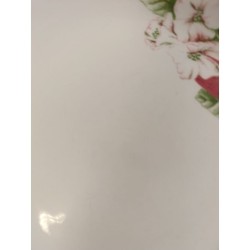 assiette plate Churchill Victorian Orchard céramique petits défauts bord