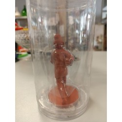 figurine tintin lotus monochrome