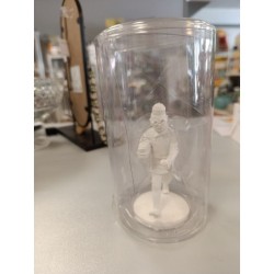 figurine tintin lotus monochrome