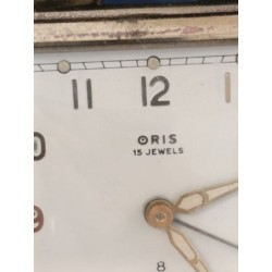 Réveil de voyage oris 15 jewels vintage