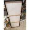 grande toile moderne jeune femme au chapeau