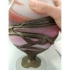 Vase en pâte de verre art déco